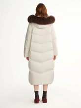 Load image into Gallery viewer, DUSHU Puff Down Jacket Long and Short Styles of Goose Down Jacket Women Fox Fur Collar 2025 Winter Outerwear Simple Commuting