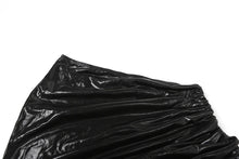 Load image into Gallery viewer, Kliou Reflctive Solid Strapless Shirring Bandage 2 Piece Set
