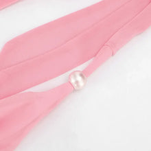 Load image into Gallery viewer, Sexy Chiffon Women Backless Halter Sleeveless V Neck Jumpsuit