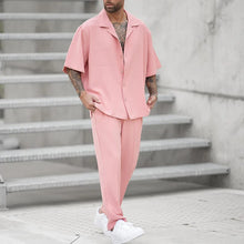 Lade das Bild in den Galerie-Viewer, Men's Casual 2PCS Pants Set