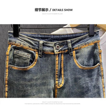 Load image into Gallery viewer, Retro Straight Stretch Loose Comfortable Jeans