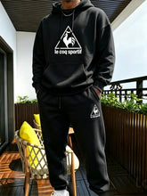 Load image into Gallery viewer, Men's Two-Piece Sweatshirt and Drawstring Casual suit