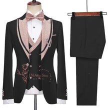 Load image into Gallery viewer, 3-Piece Jacket Vest Pants Suit