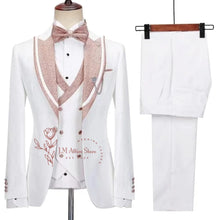 Load image into Gallery viewer, 3-Piece Jacket Vest Pants Suit