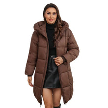 Load image into Gallery viewer, Winter Jacket with Hood Thickened Padded Down Coat