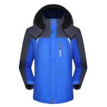 Lade das Bild in den Galerie-Viewer, Men's Fleece-lined Thickened Cotton Coat Reflective Winter Outdoor Jacket Warm Men's Jacket For Climbing Casual Scene