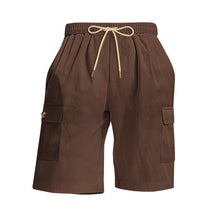 Load image into Gallery viewer, American Men's Heavy Loose Four Seasons Hip Hop Casual Sports Running Corduroy Tooling Shorts