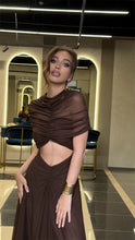 Lade das Bild in den Galerie-Viewer, Mozision Hollow Out Short Sleeve Sexy Maxi Dress