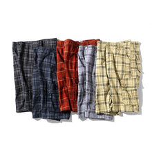 Load image into Gallery viewer, Plaid Beach Casual Camo Camouflage Shorts