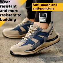 Cargar imagen en el visor de la galería, Zapatos de seguridad transpirables de verano para hombre