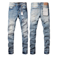 Lade das Bild in den Galerie-Viewer, New Black Slim Stretch Men's Skinny Jeans