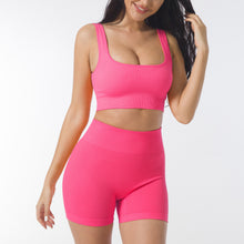 Lade das Bild in den Galerie-Viewer, Women's Fashion Thread Sports And Fitness Yoga Clothing Set