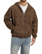 Load image into Gallery viewer, Men's Camouflage Zip-Up Hoodie Coat
