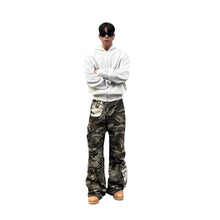 Cargar imagen en el visor de la galería, Mono con bolsillos tridimensionales en contraste de color para hombre