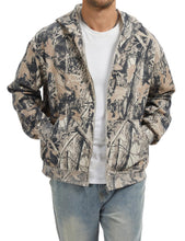 Load image into Gallery viewer, Men's Camouflage Zip-Up Hoodie Coat