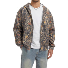 Load image into Gallery viewer, Men's Camouflage Zip-Up Hoodie Coat