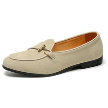 Cargar imagen en el visor de la galería, Mocasines casuales de verano para hombre, zapatos de cuero