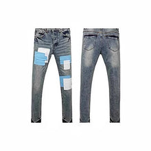 Lade das Bild in den Galerie-Viewer, New Black Slim Stretch Men's Skinny Jeans