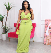Charger l'image dans la galerie, Fashion Sexy CropMaxi Skirt Set for Women,

