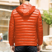 Lade das Bild in den Galerie-Viewer, Stand Collar Winter Men's Lightweight Cotton Loose Coat
