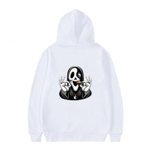 Load image into Gallery viewer, Streetwear Skull Print Hoodie for Men and Women, Casual Sports Sweatshirt
