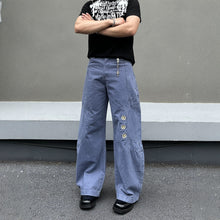 Load image into Gallery viewer, High Waist Men's Arc Fashion Patchwork Star  Jeans
