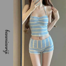 Load image into Gallery viewer, Separate Women's Thai-Style Striped Bikini
