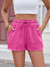 Load image into Gallery viewer, Texture Drawstring Shorts
