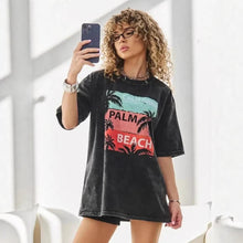 Load image into Gallery viewer, Loose short sleeved T-shirt top
