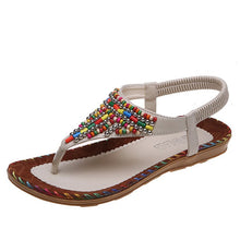 Load image into Gallery viewer, Women  Comfortable Toe-Strap Rhinestone Flip-Flops
