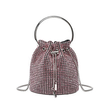 Load image into Gallery viewer, Diamond bucket bag for women
