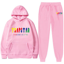 Load image into Gallery viewer, Men's Oversized Letter Print Hoodie and Sweatpants Two-Piece Set
