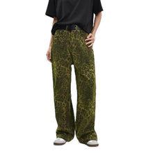 Load image into Gallery viewer, Leopard print jeans for women
