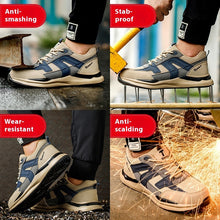 Charger l'image dans la galerie, Summer Breathable Safety Shoes For Men
