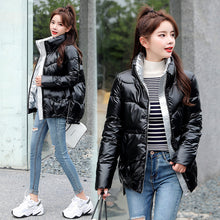 Load image into Gallery viewer, Parka Warm Female Cotton Padded Jacket Casual
