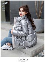 Load image into Gallery viewer, Parka Warm Female Cotton Padded Jacket Casual

