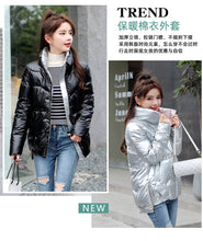 Load image into Gallery viewer, Parka Warm Female Cotton Padded Jacket Casual
