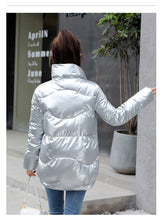 Load image into Gallery viewer, Parka Warm Female Cotton Padded Jacket Casual
