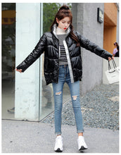 Load image into Gallery viewer, Parka Warm Female Cotton Padded Jacket Casual
