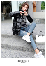 Load image into Gallery viewer, Parka Warm Female Cotton Padded Jacket Casual
