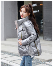 Load image into Gallery viewer, Parka Warm Female Cotton Padded Jacket Casual

