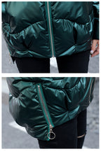 Load image into Gallery viewer, Parka Warm Female Cotton Padded Jacket Casual

