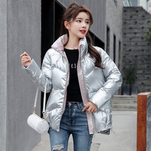 Load image into Gallery viewer, Parka Warm Female Cotton Padded Jacket Casual
