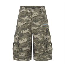 Load image into Gallery viewer, Camouflage workwear shorts
