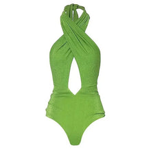 Load image into Gallery viewer, New Women's swimsuit set Vacation One Piece Cover Up Swimwear Beachwear Bathing Suit Monokini Women bikinis sets two-pieces
