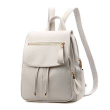 Load image into Gallery viewer, Soft leather backpack travel bag

