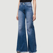 Load image into Gallery viewer, Flare Jeans Pants y2k Women Vintage Denim Ladies Jeans Women High Waist Fashion Stretch Pocket Trousers Wide Leg Jeans
