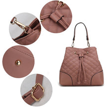 Lade das Bild in den Galerie-Viewer, MKF Wendy Bucket Bag with Wristlet by Mia K
