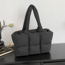 Load image into Gallery viewer, Quilted Single-Shoulder Bag Down Jacket Bag Large Capacity
