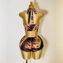 Load image into Gallery viewer, V-Neck Hanging Neck Sexy Jmpsuit

